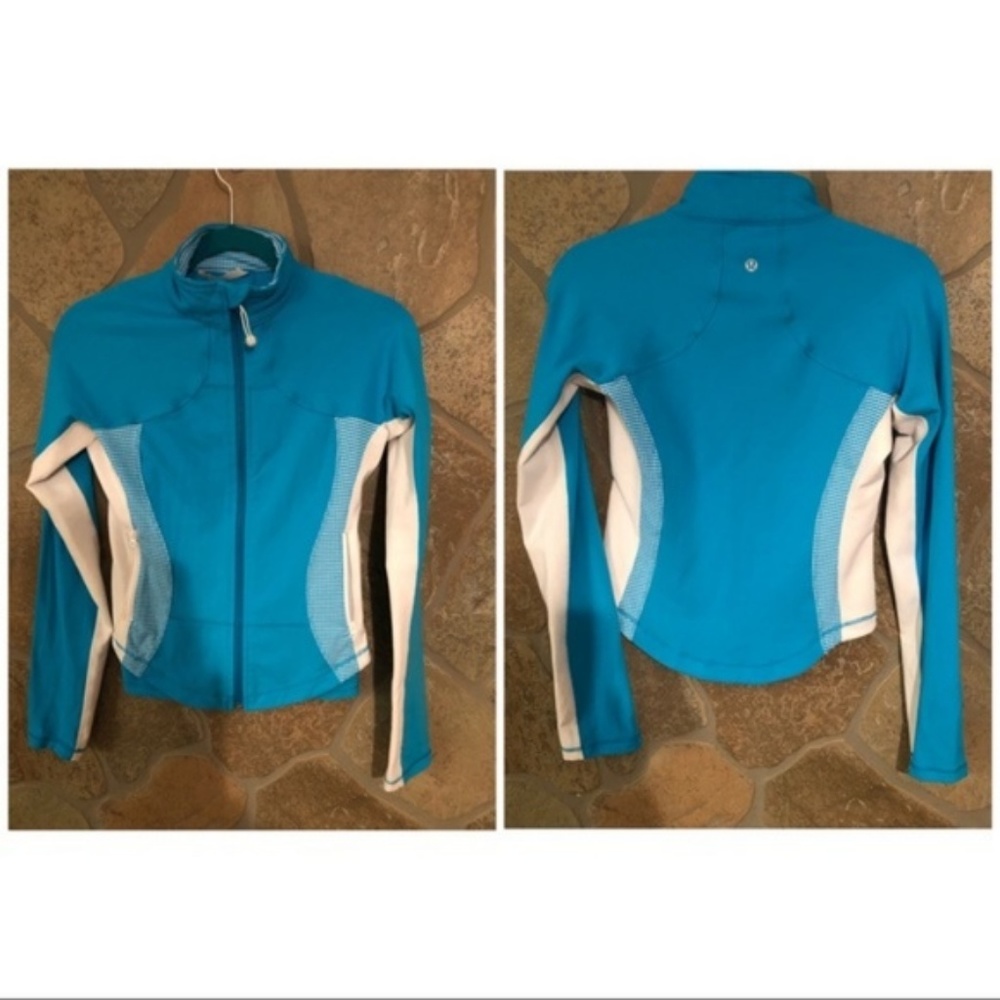 Lululemon Shape Up Jacket & Matching Tank. Size 6